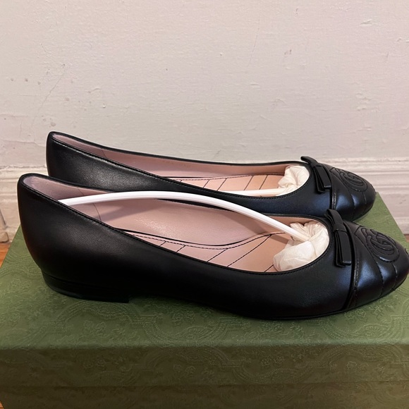 Gucci Napa Charlotte Ballet Shoe - Picture 6 of 10